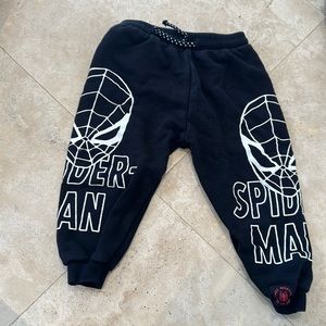 Zara sweatpants Spider-Man